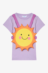 Girls Sun Lilac PJ Set