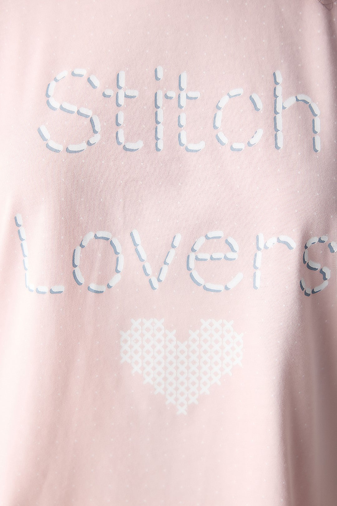 Pink Heart Shorts Pink Pajama Set