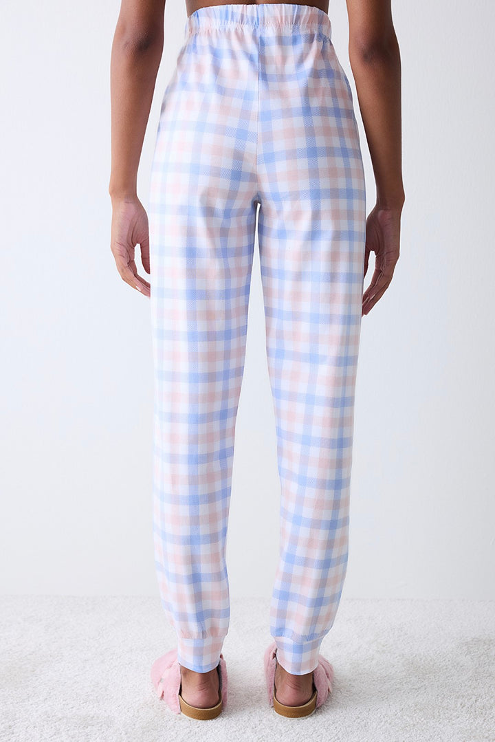 Joyful Gingham Multicoloured Trousers