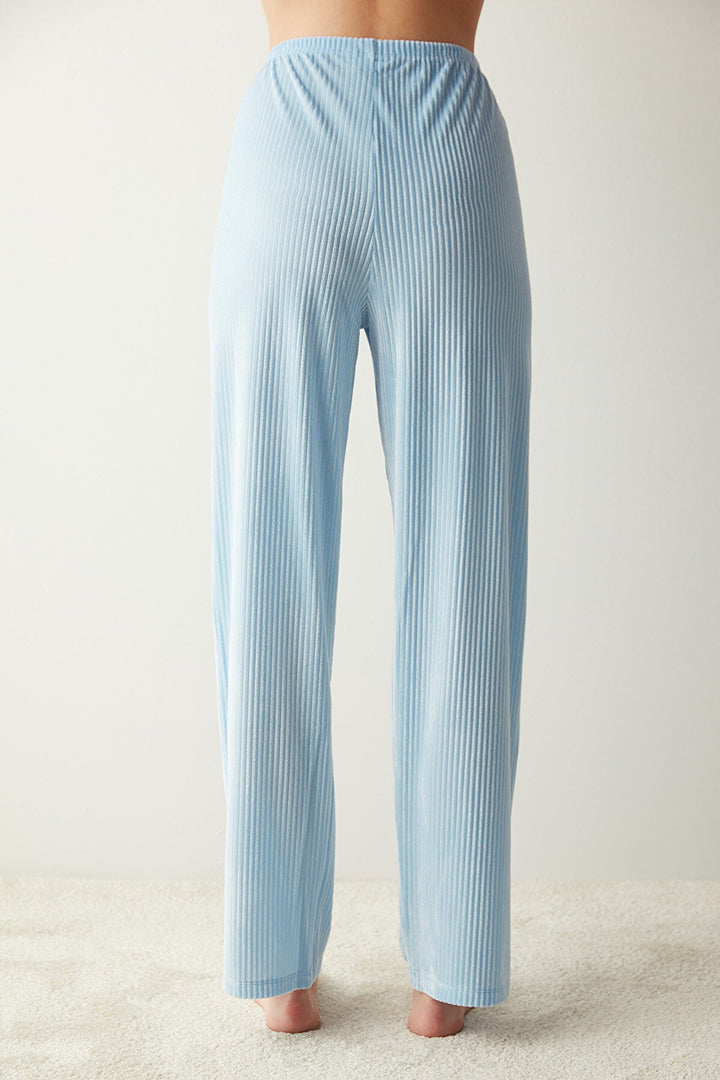 Jayde Velvet Pants Blue PJ Bottom