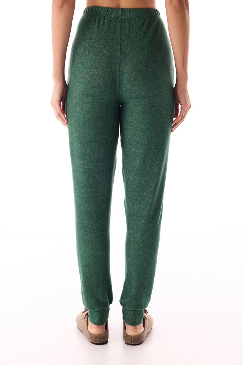 Dark Green Gingerbread Thermal Pajama Bottoms