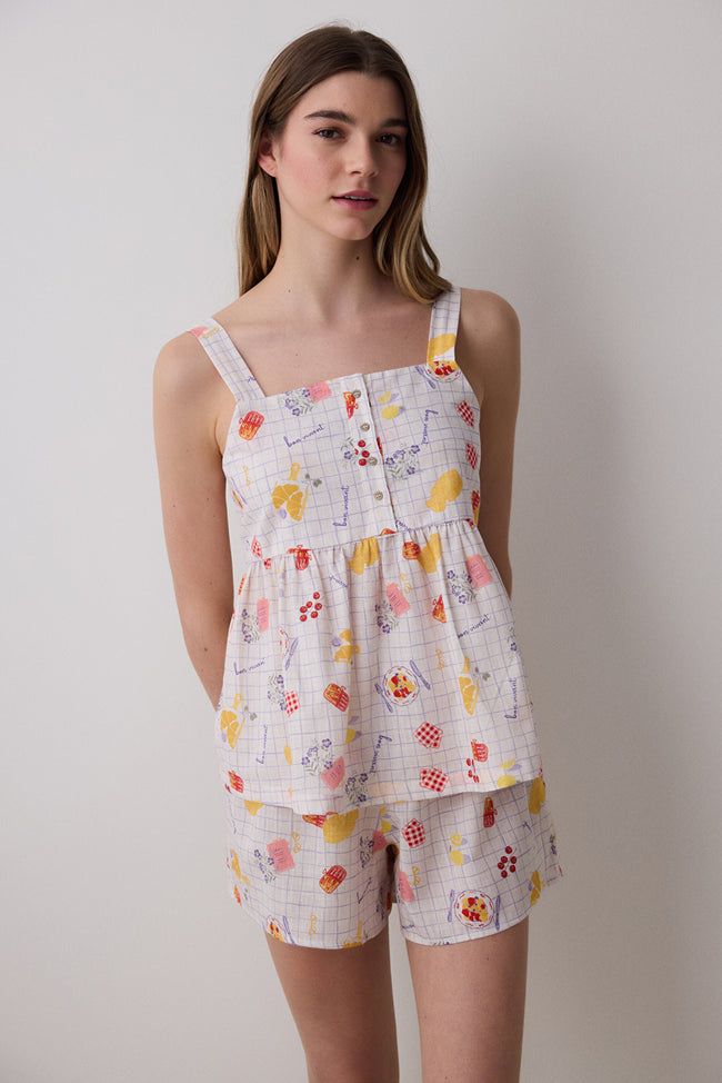 Bon Vivant Multicoloured Tank Top Main Image