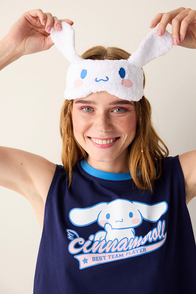 Sanrio Navy Blue Shorts Pajama Set Main Image