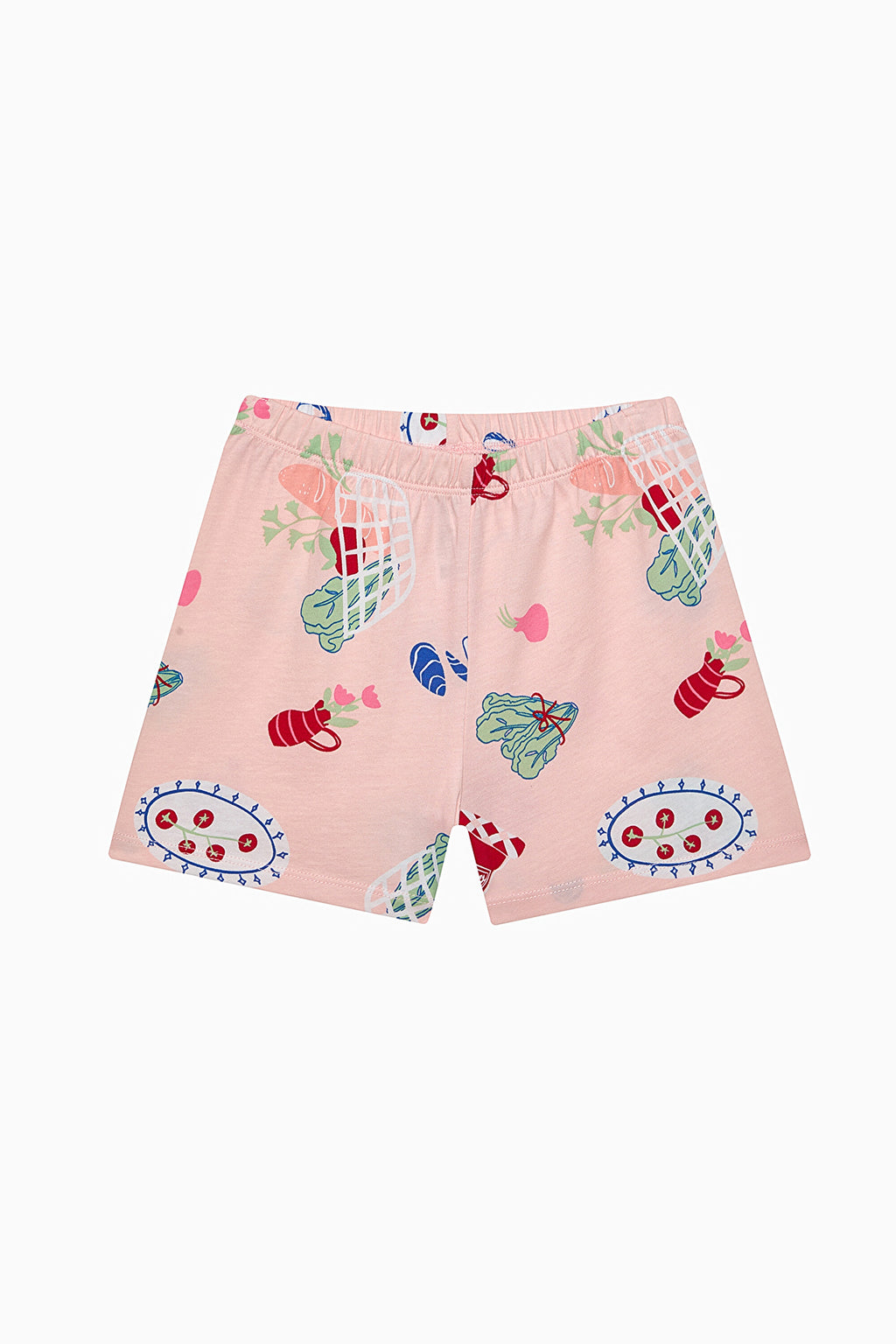 Girl Local Multicolored 2-Piece Pajama Set