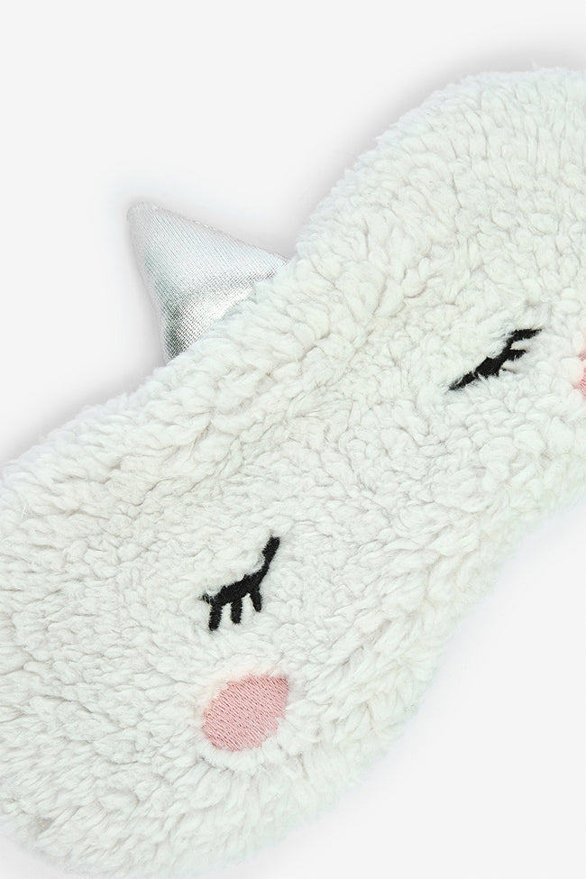 Unicorn Light Grey Sleeping Glasses Main Image