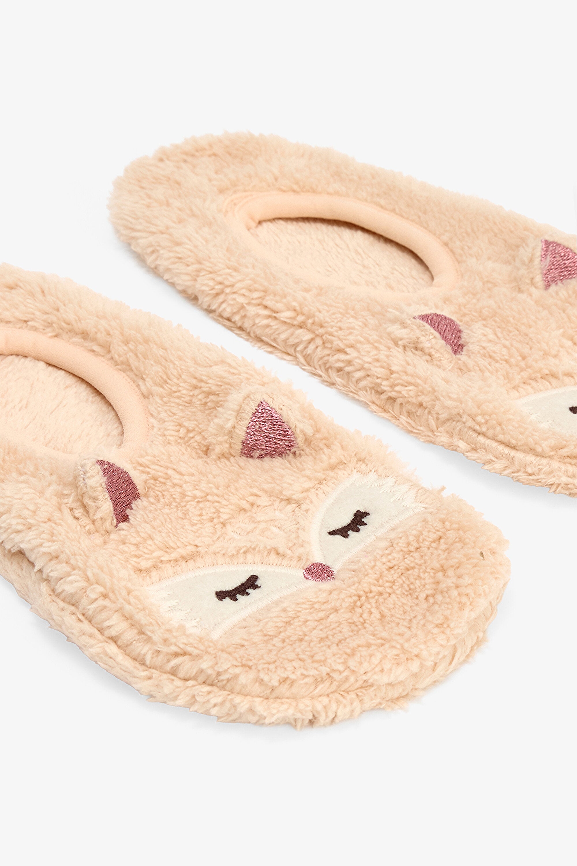 Light Pink Foxy House Slippers