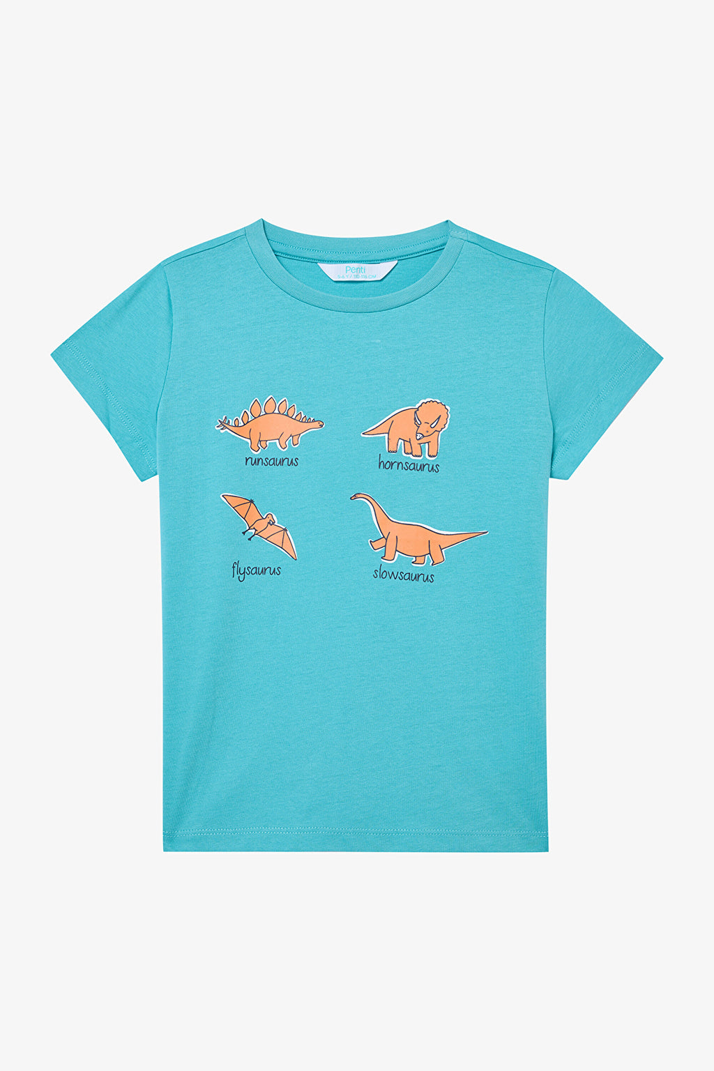 Boy Sleepysaurus 2-Piece Multicolored Pajama Set