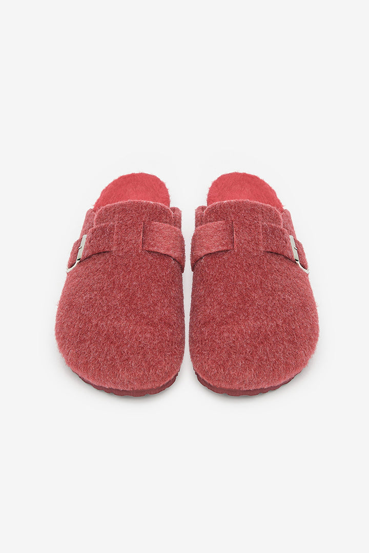 Bloom Red Slippers