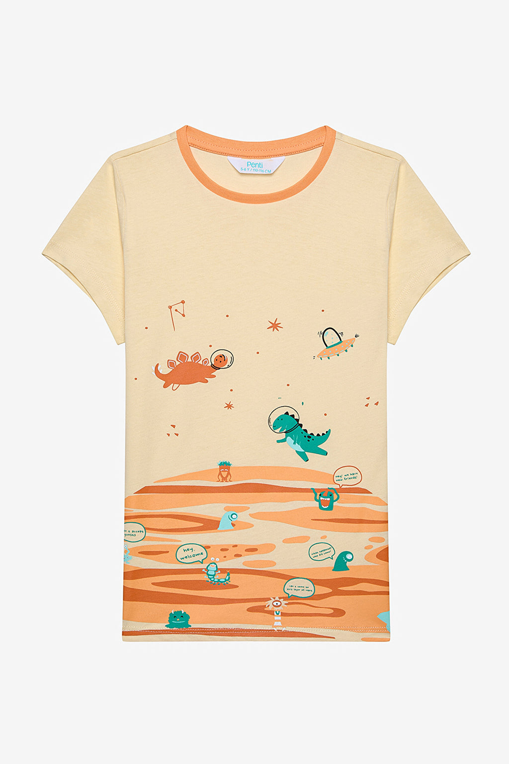 Boys Mars 2-Piece Multicolored Pajama Set