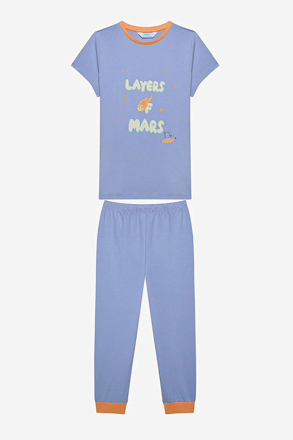 Boys Mars 2-Piece Multicolored Pajama Set