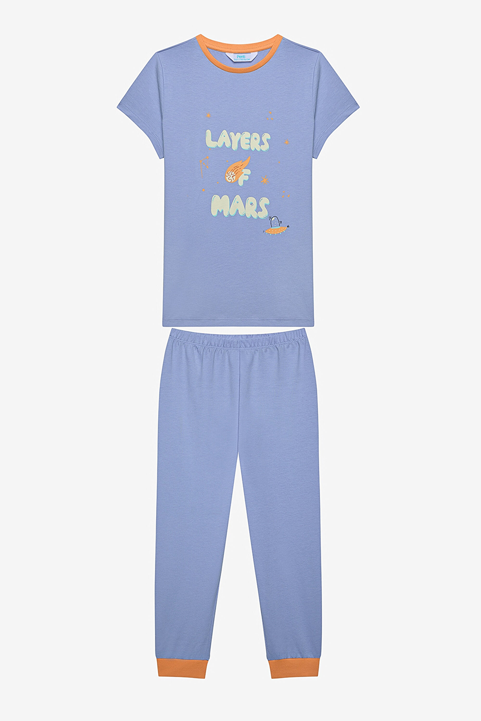 Boys Mars 2-Piece Multicolored Pajama Set