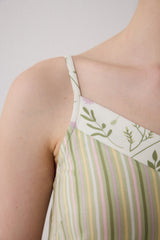 Iris Striped Multicolored Nightgown