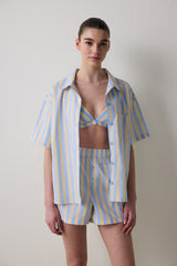 Mona Shirt Shorts Multicolored Pajama Set