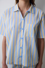 Mona Shirt Shorts Multicolored Pajama Set