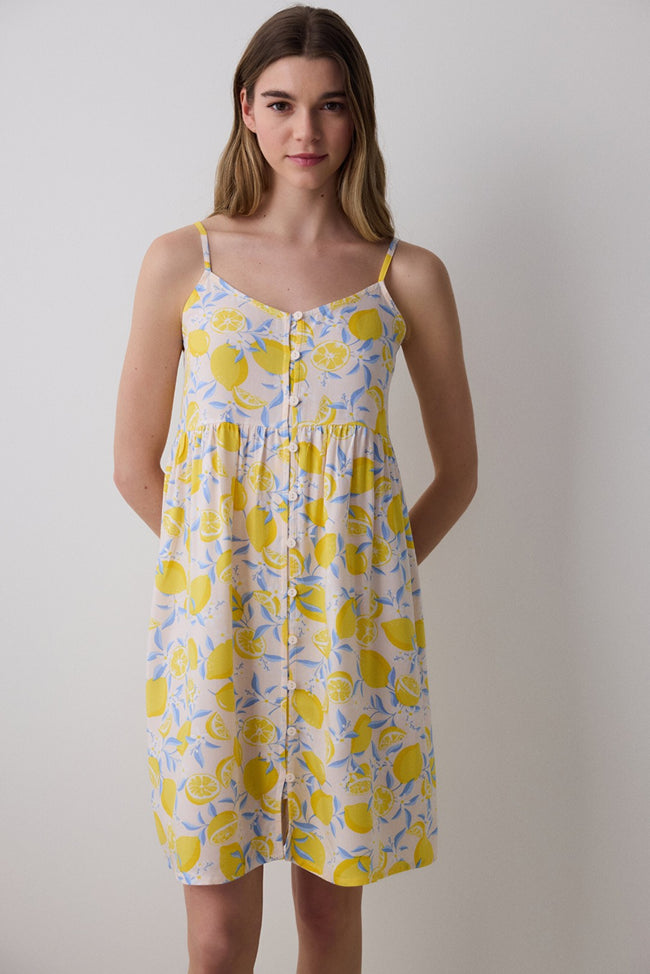 Lemons Chally Multicoloured Nightgown Hover Image