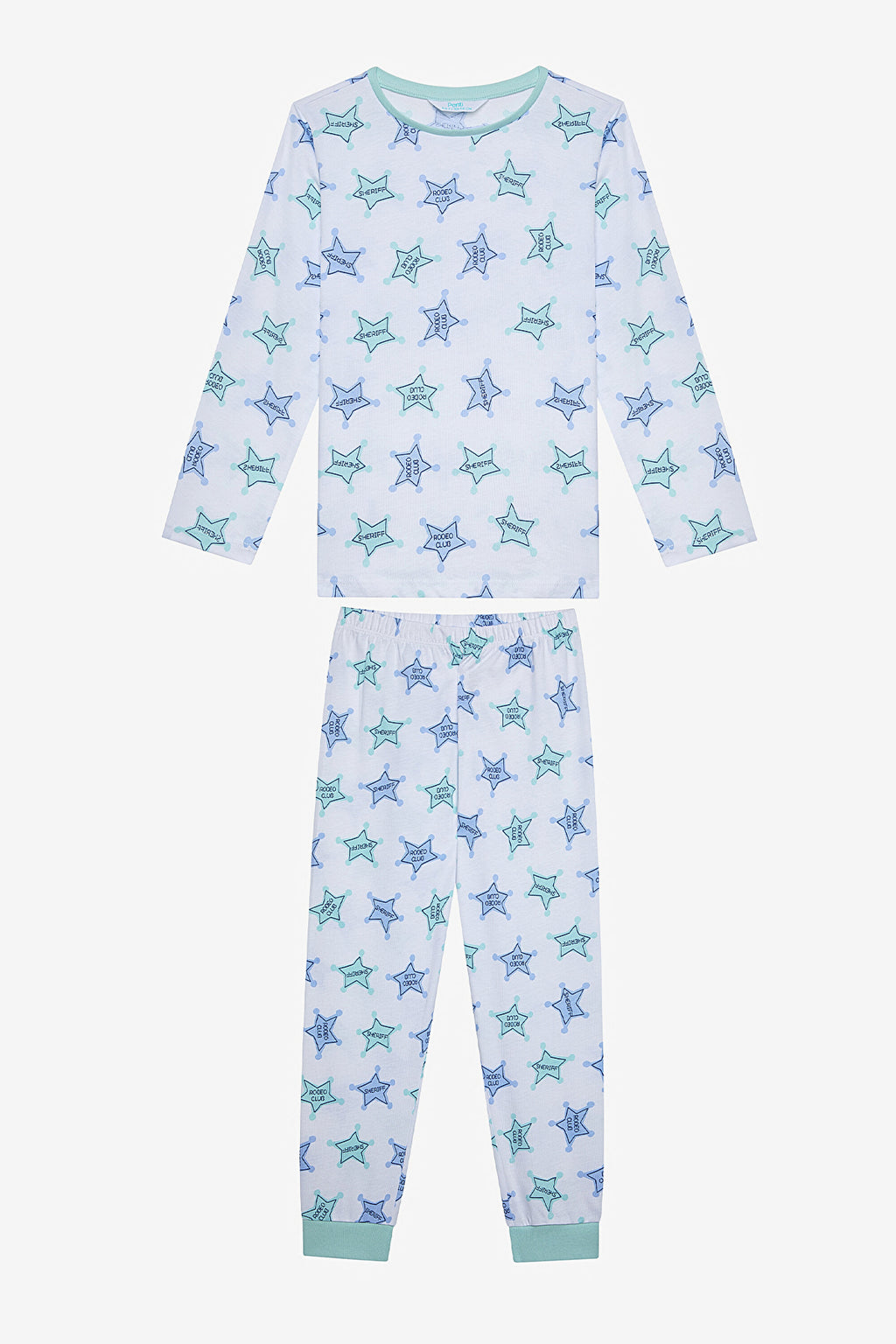 Boys Rodeo Club 2-Piece Multicolored Pajama Set