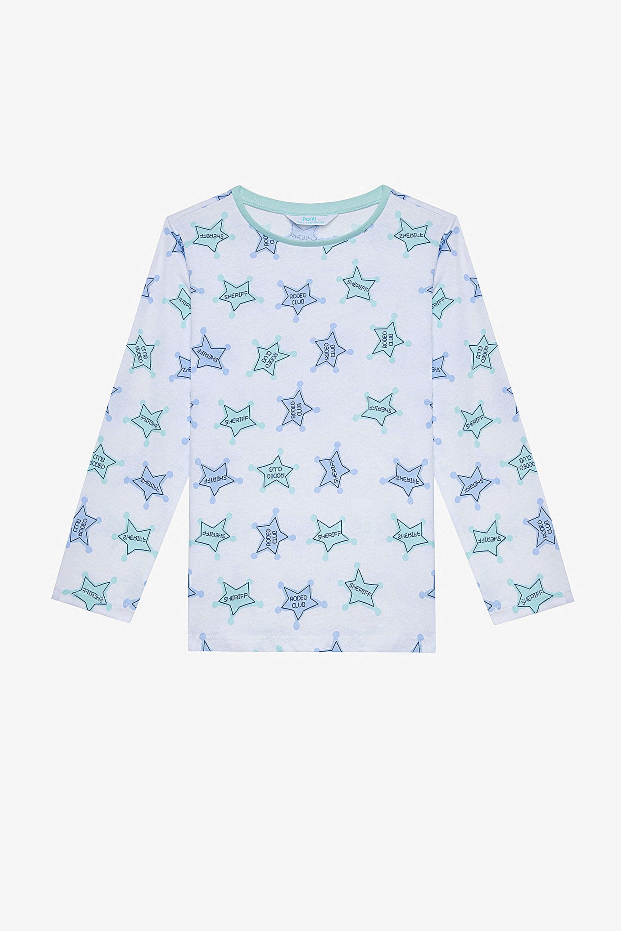 Boys Rodeo Club 2-Piece Multicolored Pajama Set