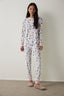 Tea Party Long Sleeve Pajama Set
