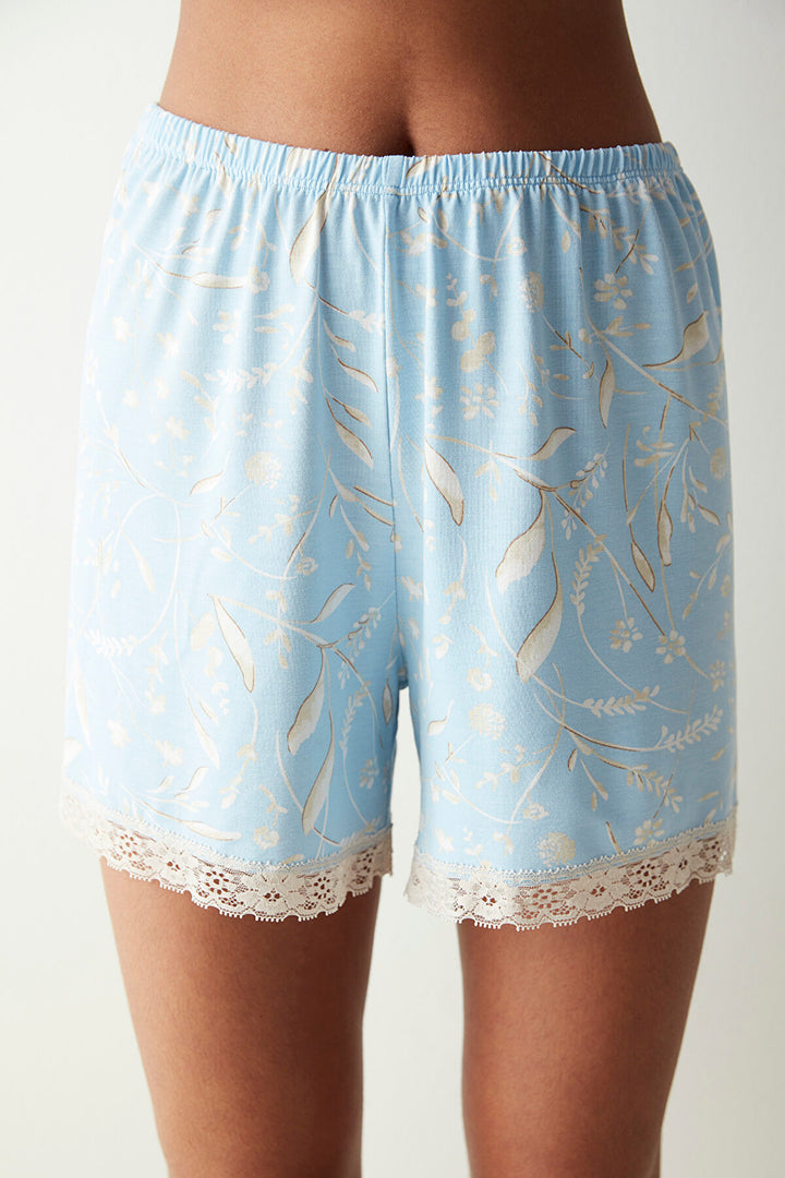 Maye Printed Shorts Pajama Bottoms