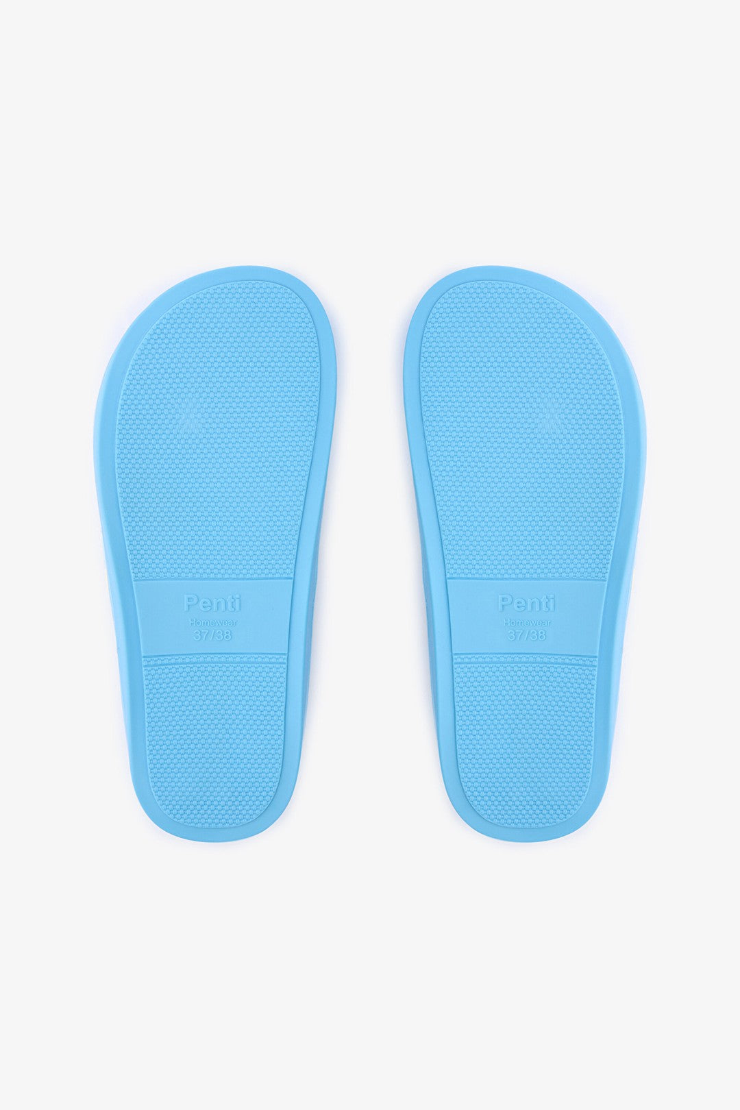 Mona Striped Light Yellow Slippers