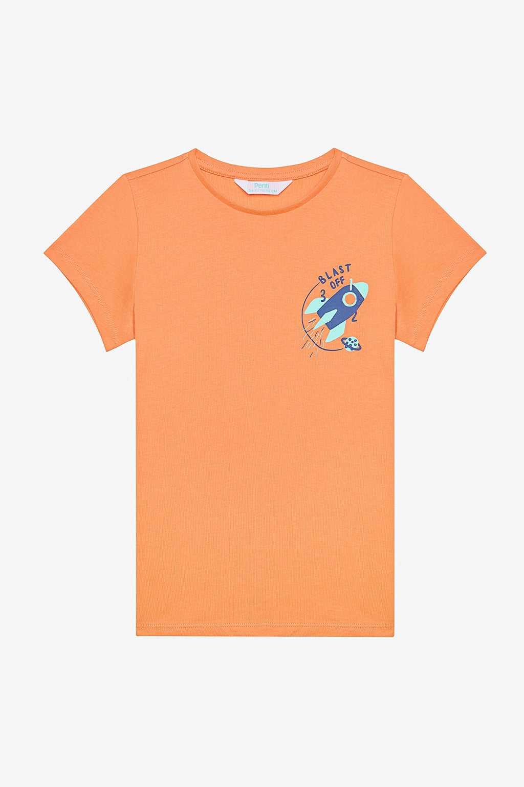 Boy Blast Off 2-Piece Multicolored Pajama Set