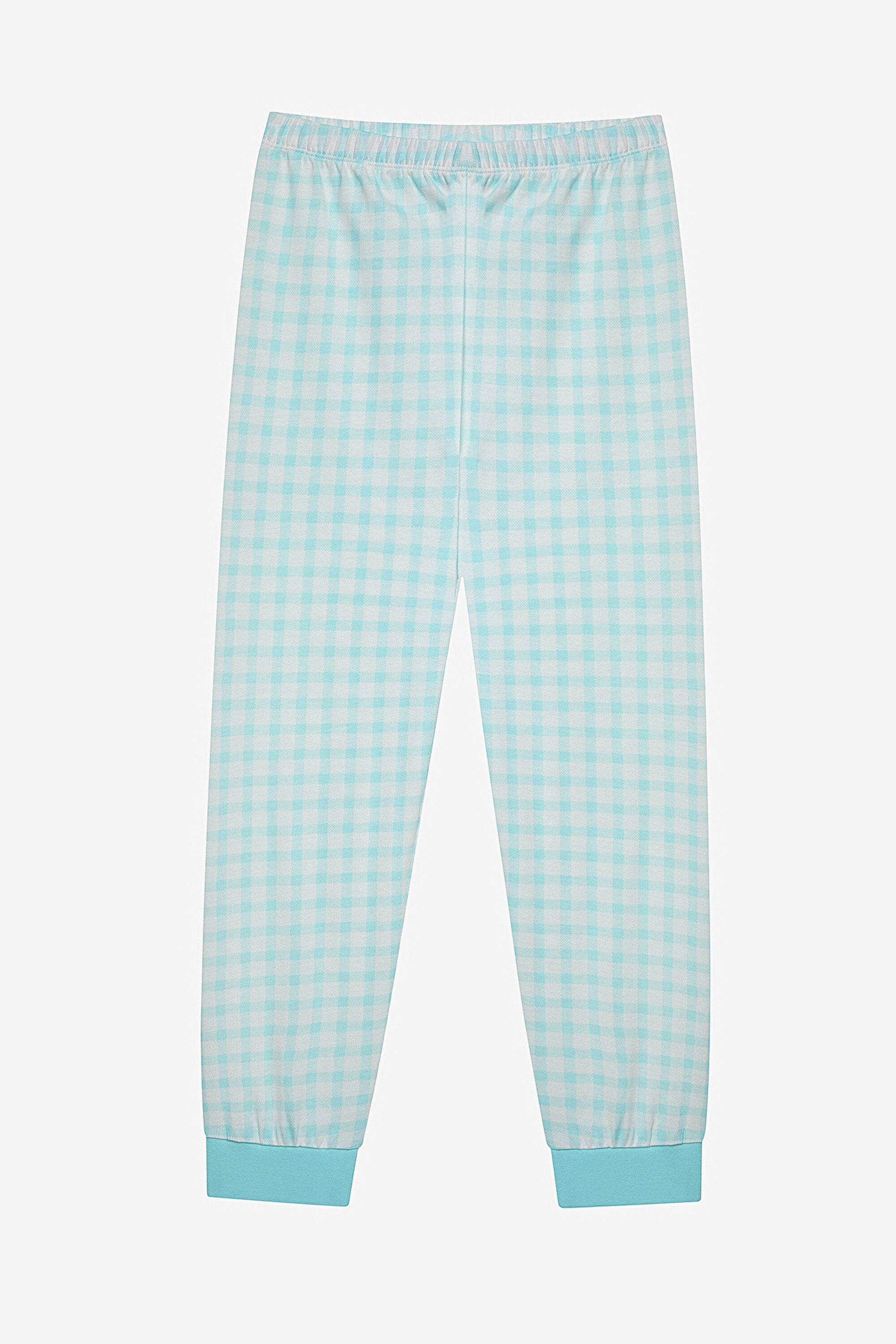 Girl Bow 2-Piece Multicolored Pajama Set