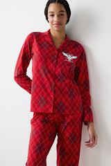 Harry Potter Lumos Red Shirt Pants Pajama Set