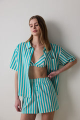 Hailey Shirt Shorts Pajama Set