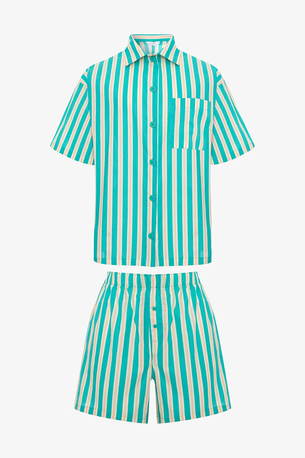 Hailey Shirt Shorts Pajama Set