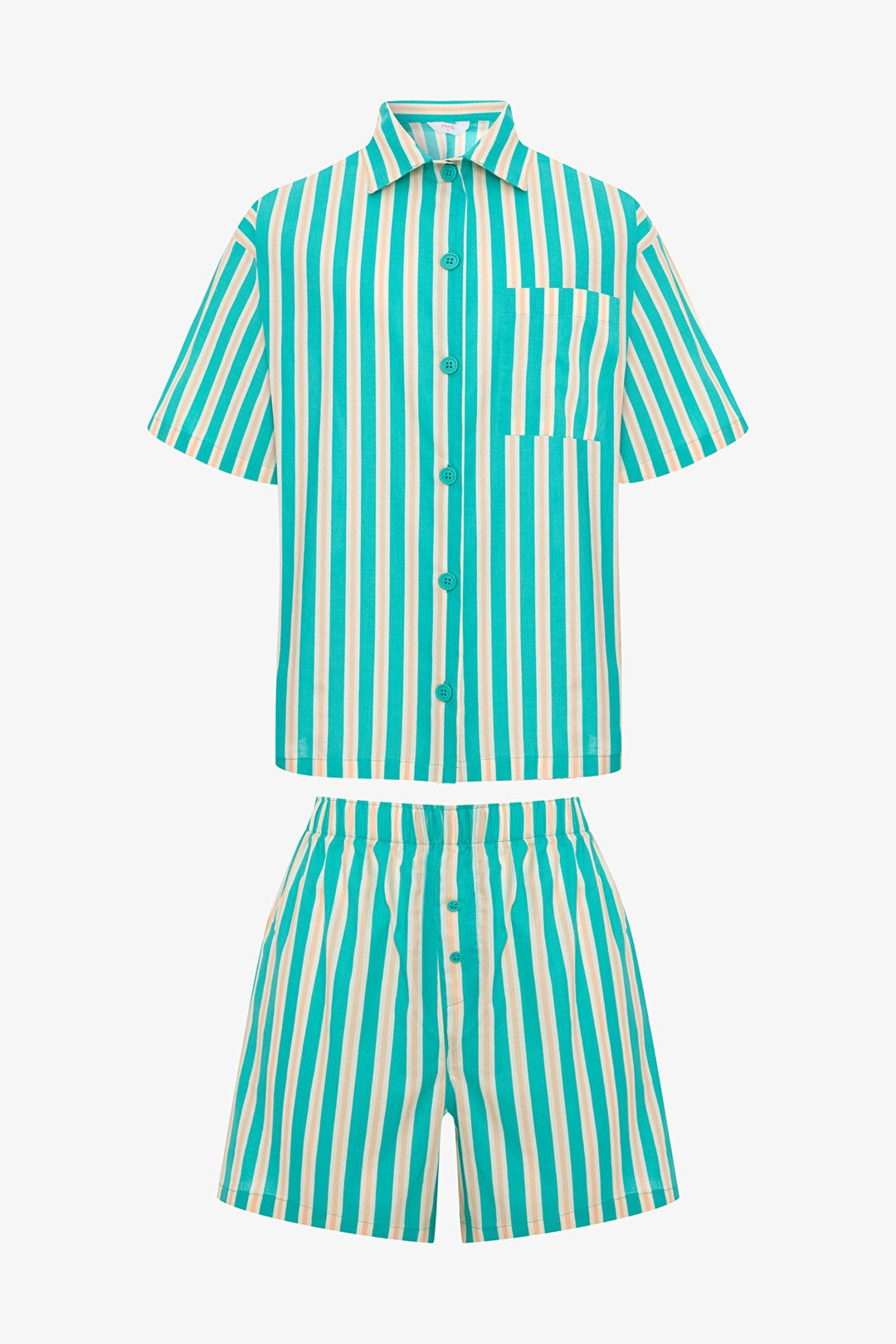 Hailey Shirt Shorts Pajama Set