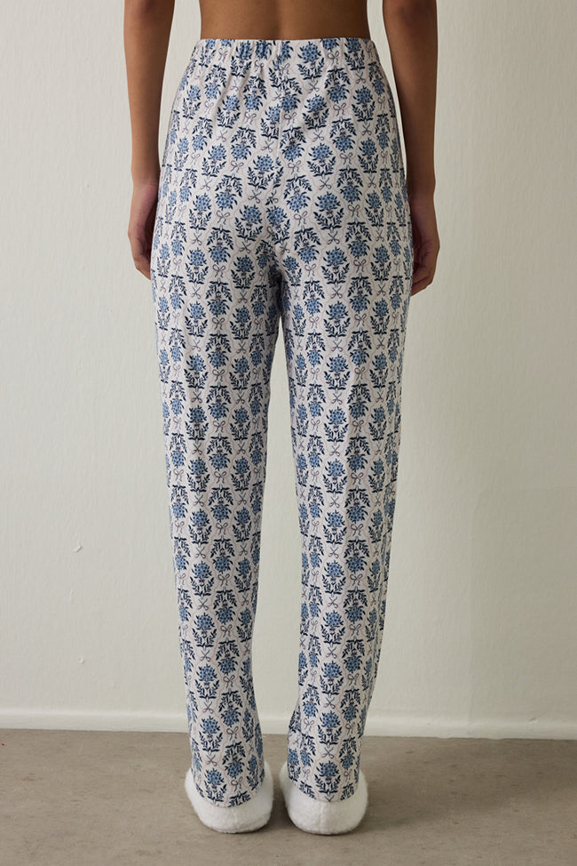 Floral Tea Time Thermal Effect Pajama Bottoms Main Image