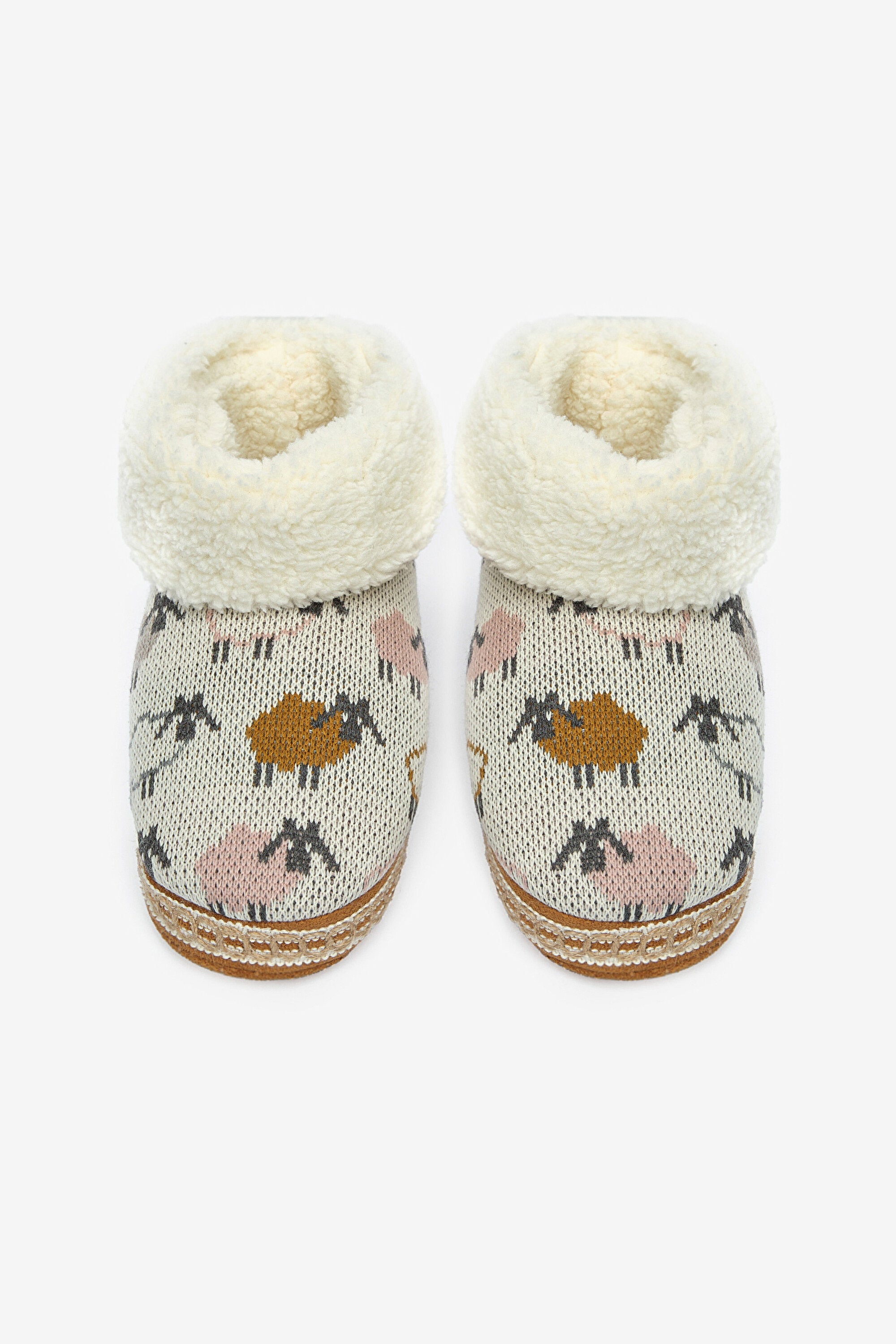 Tricot Soft White House Boots