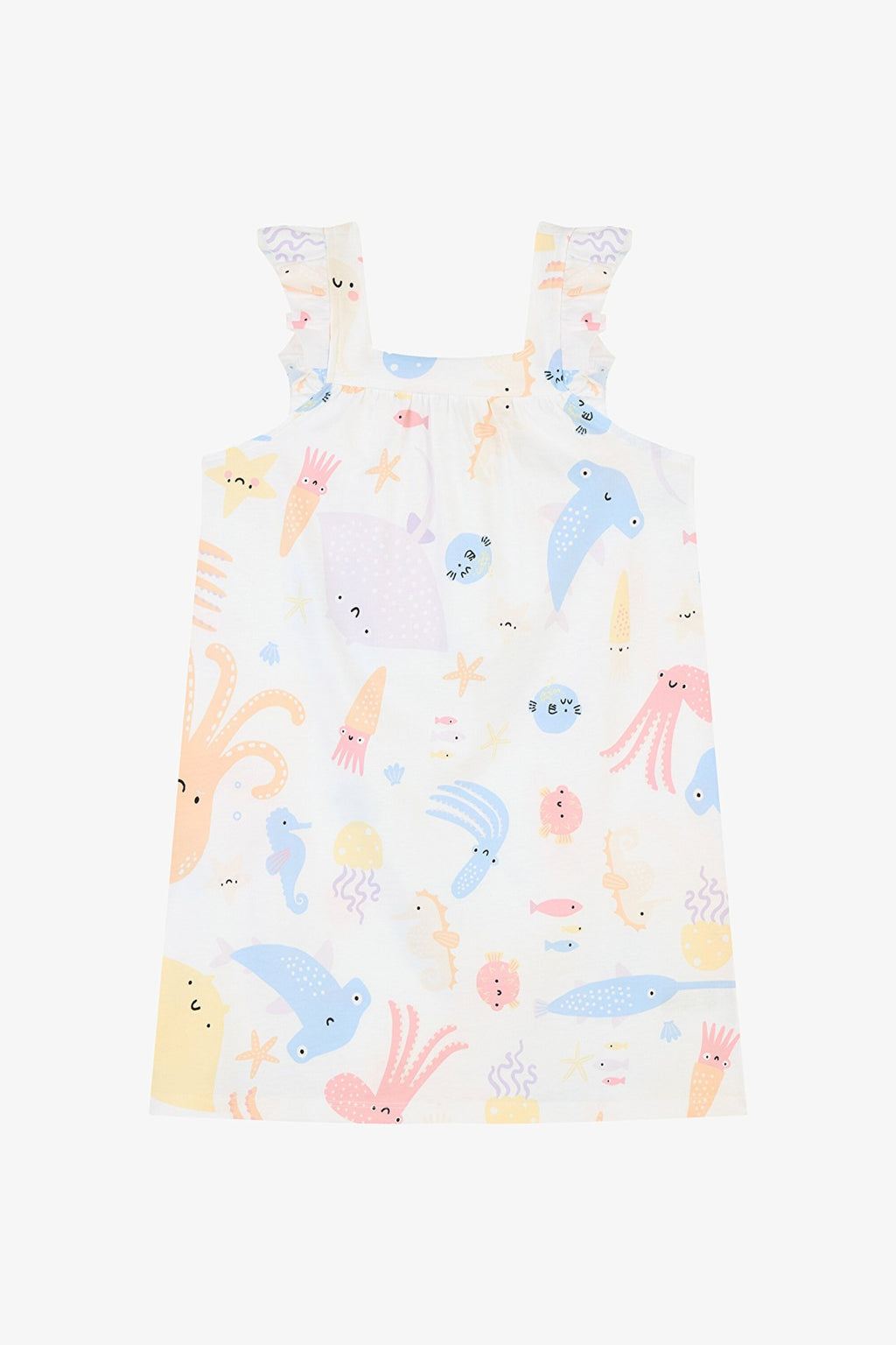 Girl White Underwater Dress