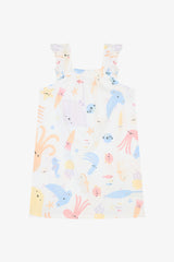 Girl White Underwater Dress