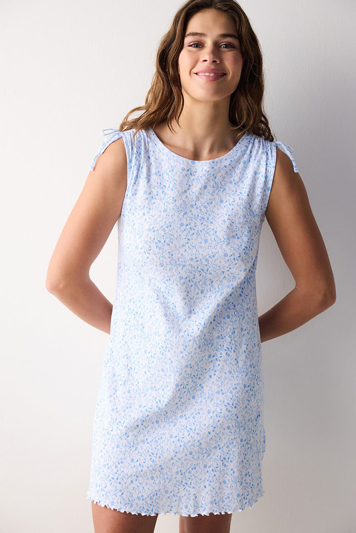 Alice Pointel Blue Dress Nightgown