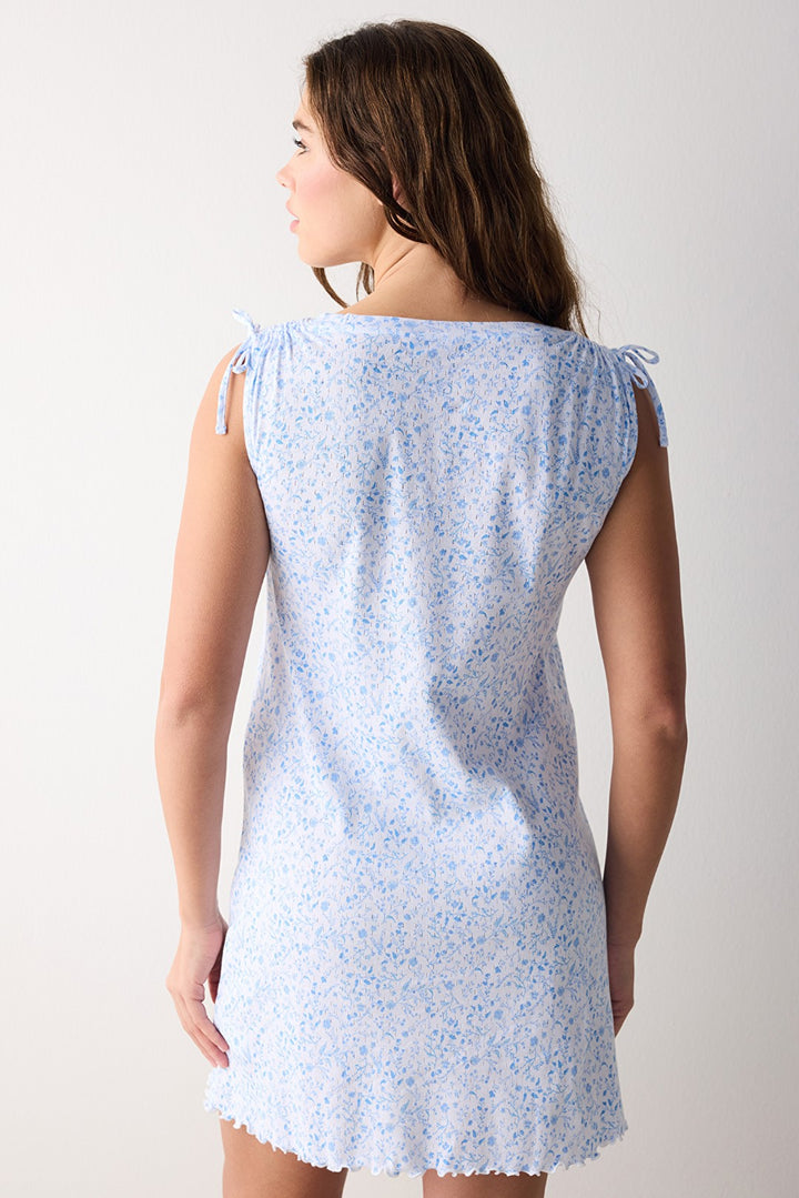 Alice Pointel Blue Dress Nightgown