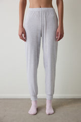 Light Gray Melange Not Today Jogger Pajama Bottoms
