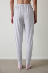 Light Gray Melange Not Today Jogger Pajama Bottoms