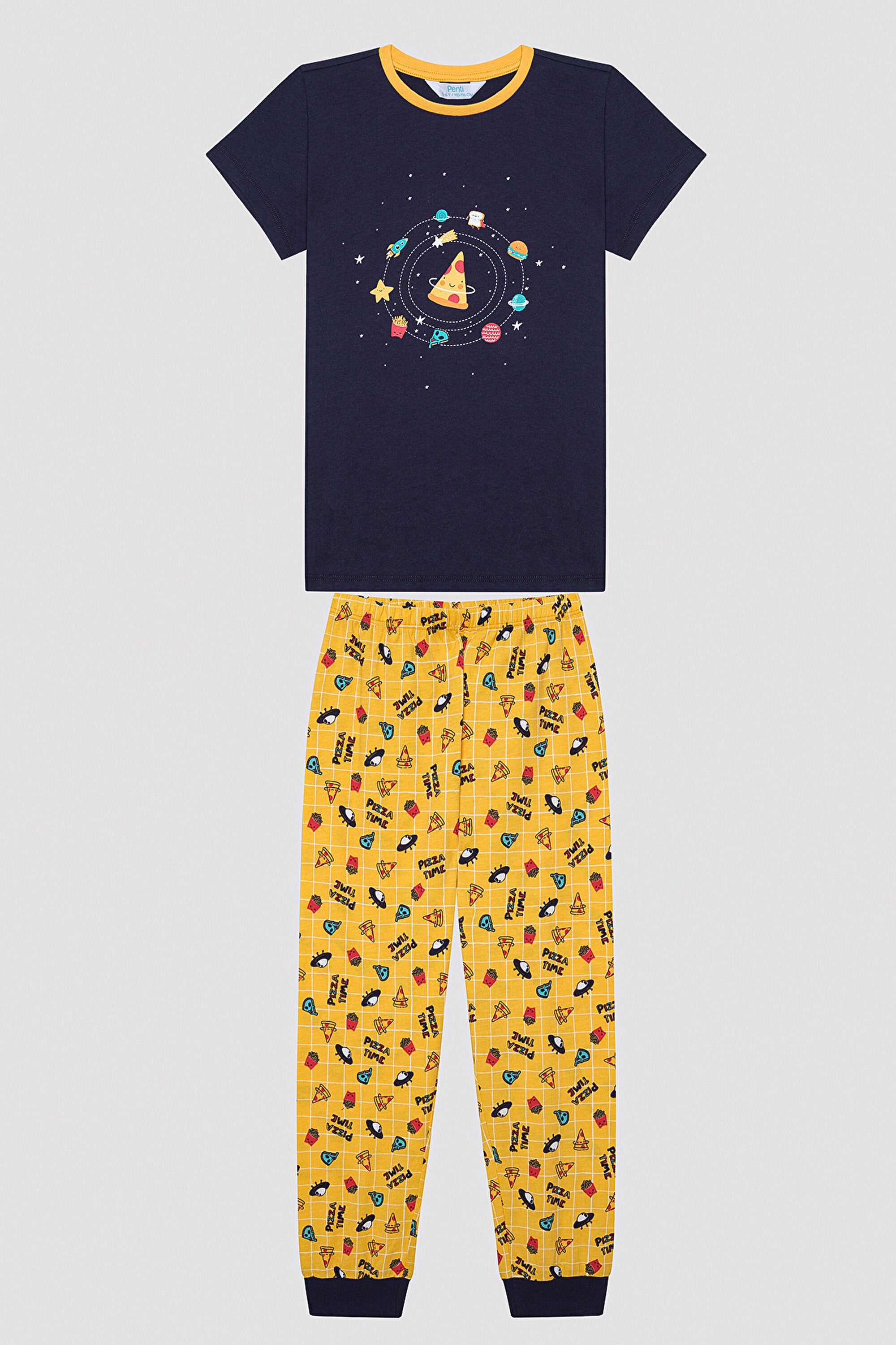 Boys Galaxy Pizza 2in1 PJ Set