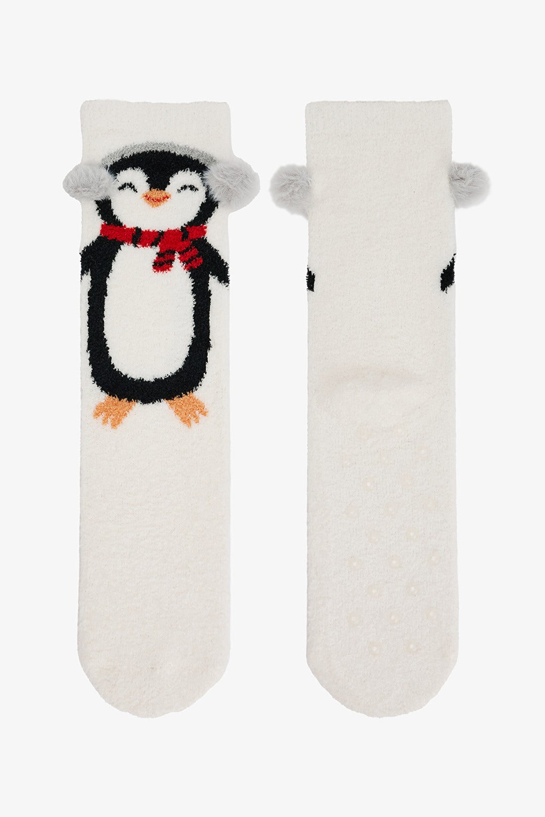 Off-White Penguin Pom-Pom Slippers