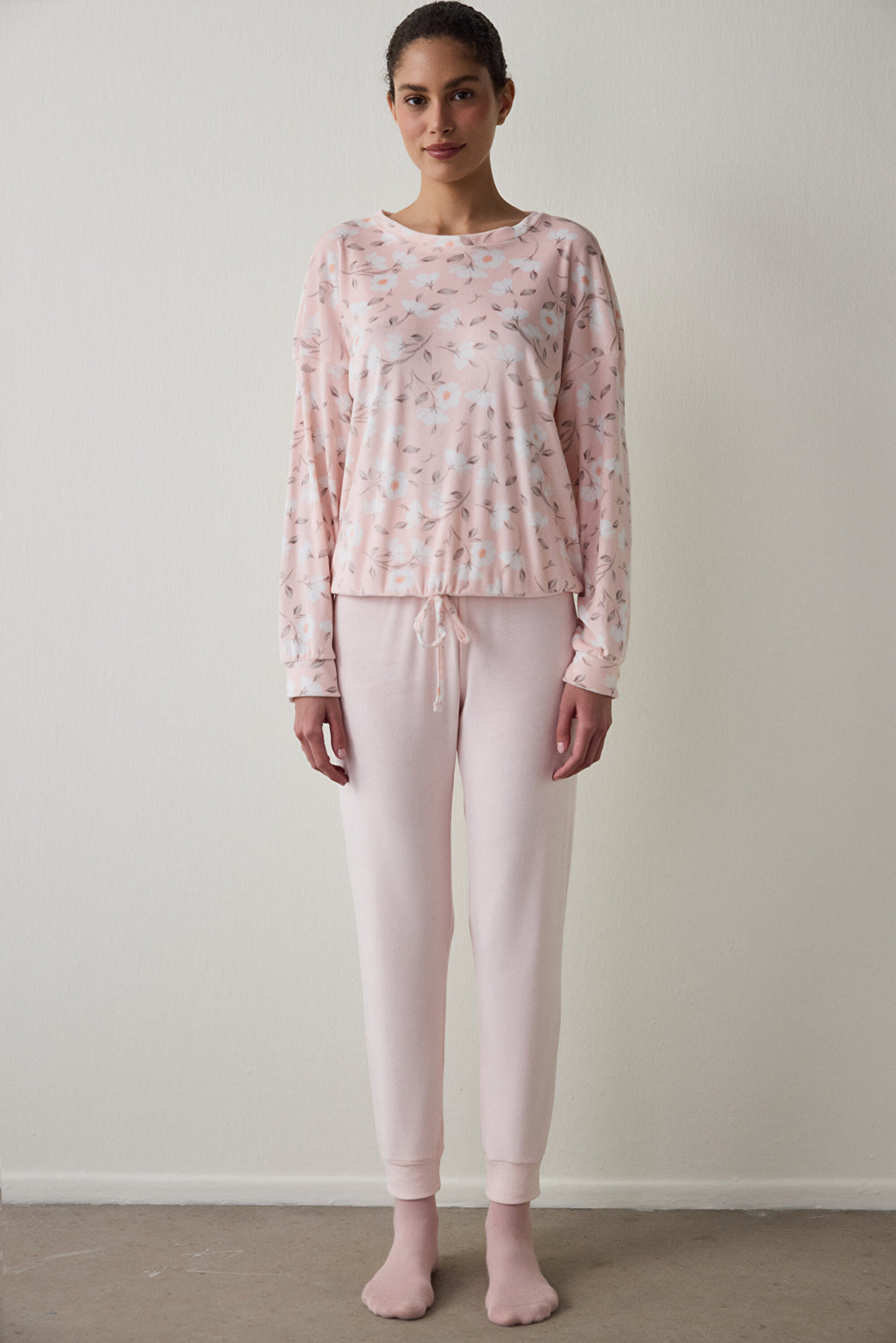 Light Pink Ellie Pajama Bottoms