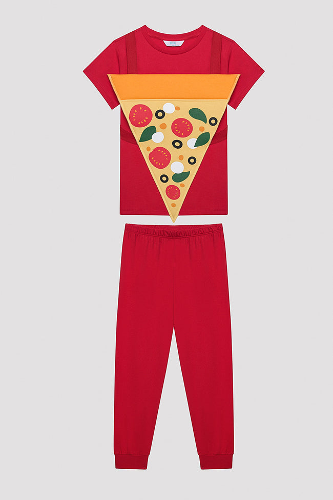 Boys Pizza PJ Set Hover Image