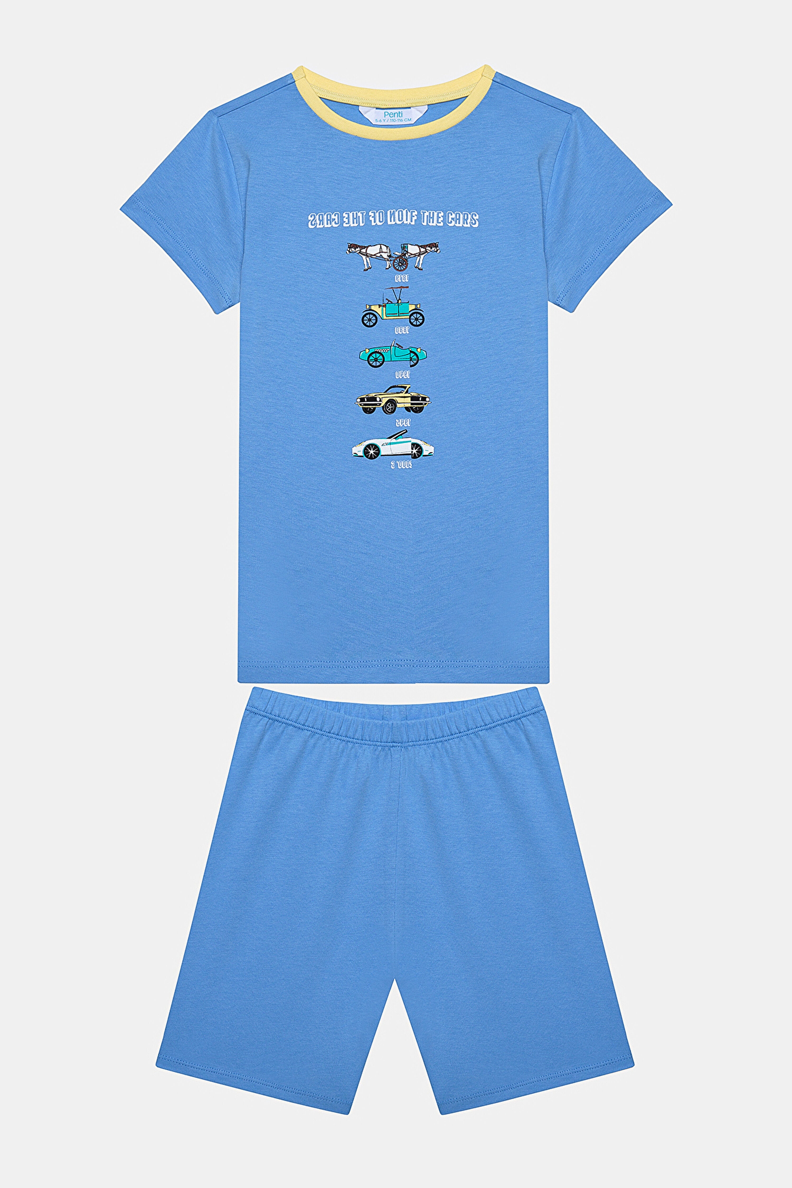 Boys Retro Cars 2in1 PJ Set