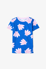 Girls' Shells 2-Piece Multicolored Pajama Set