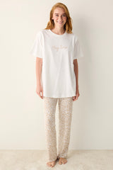 Mama Floral Pants Pajama Bottoms