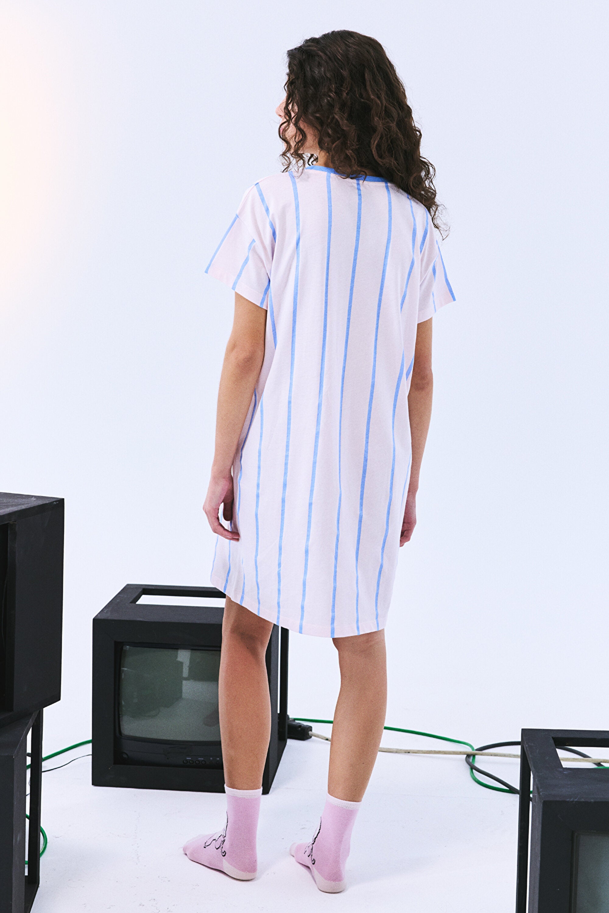 Stitch Light Pink Nightgown