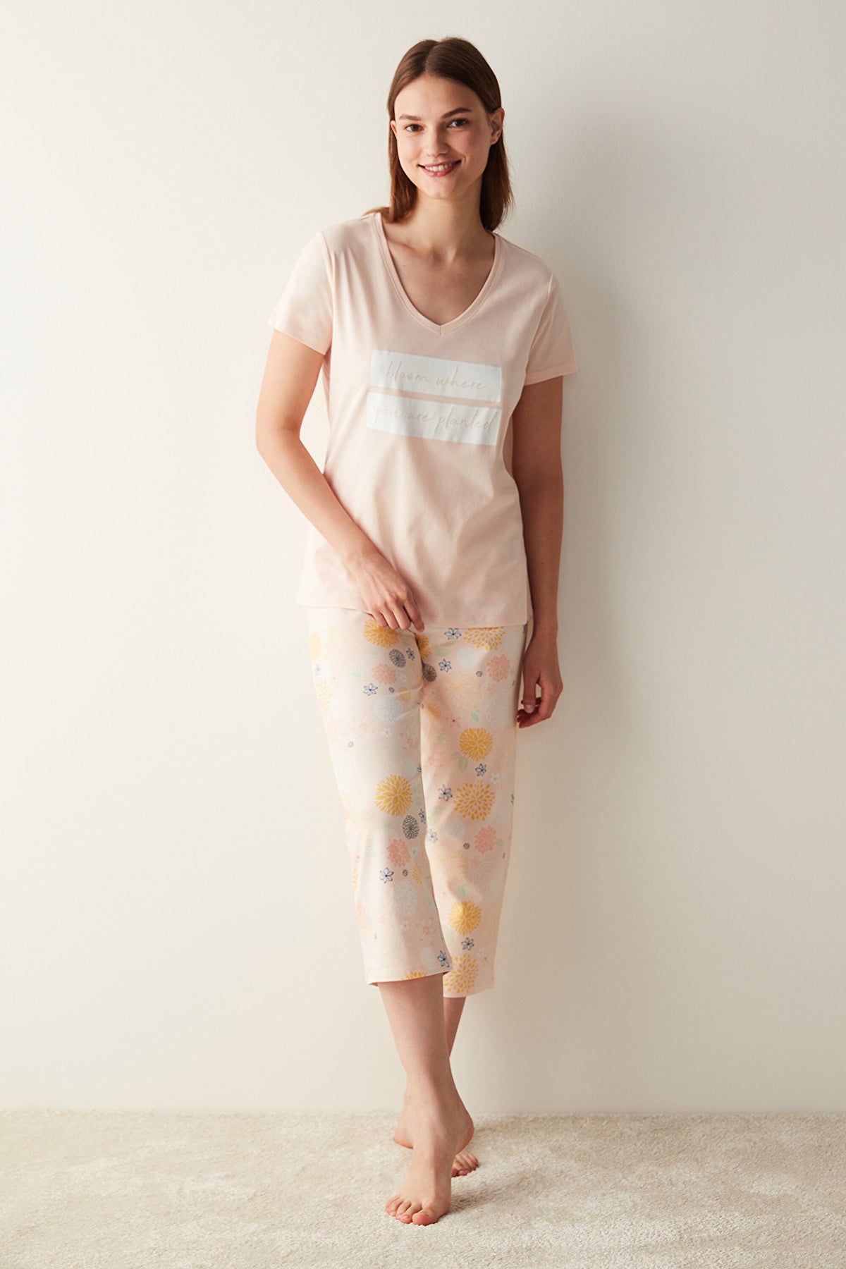 Bloom Capri PJ Set