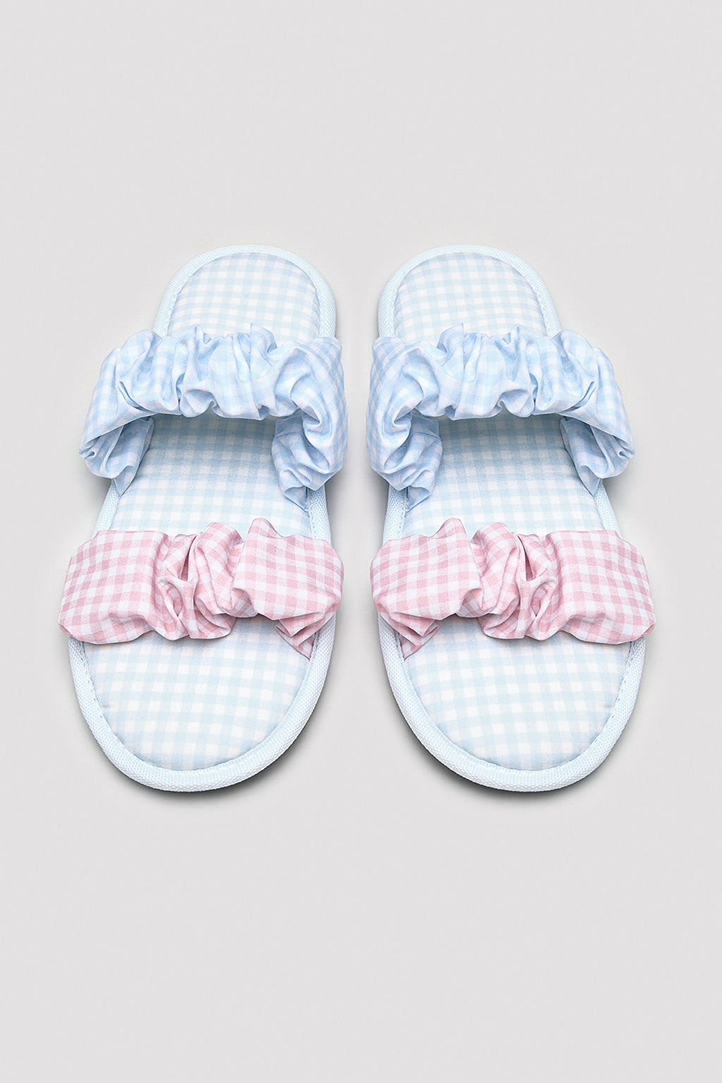 Emma Light Blue Slippers