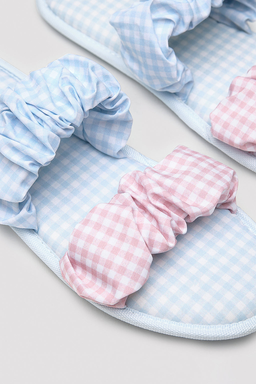 Emma Light Blue Slippers