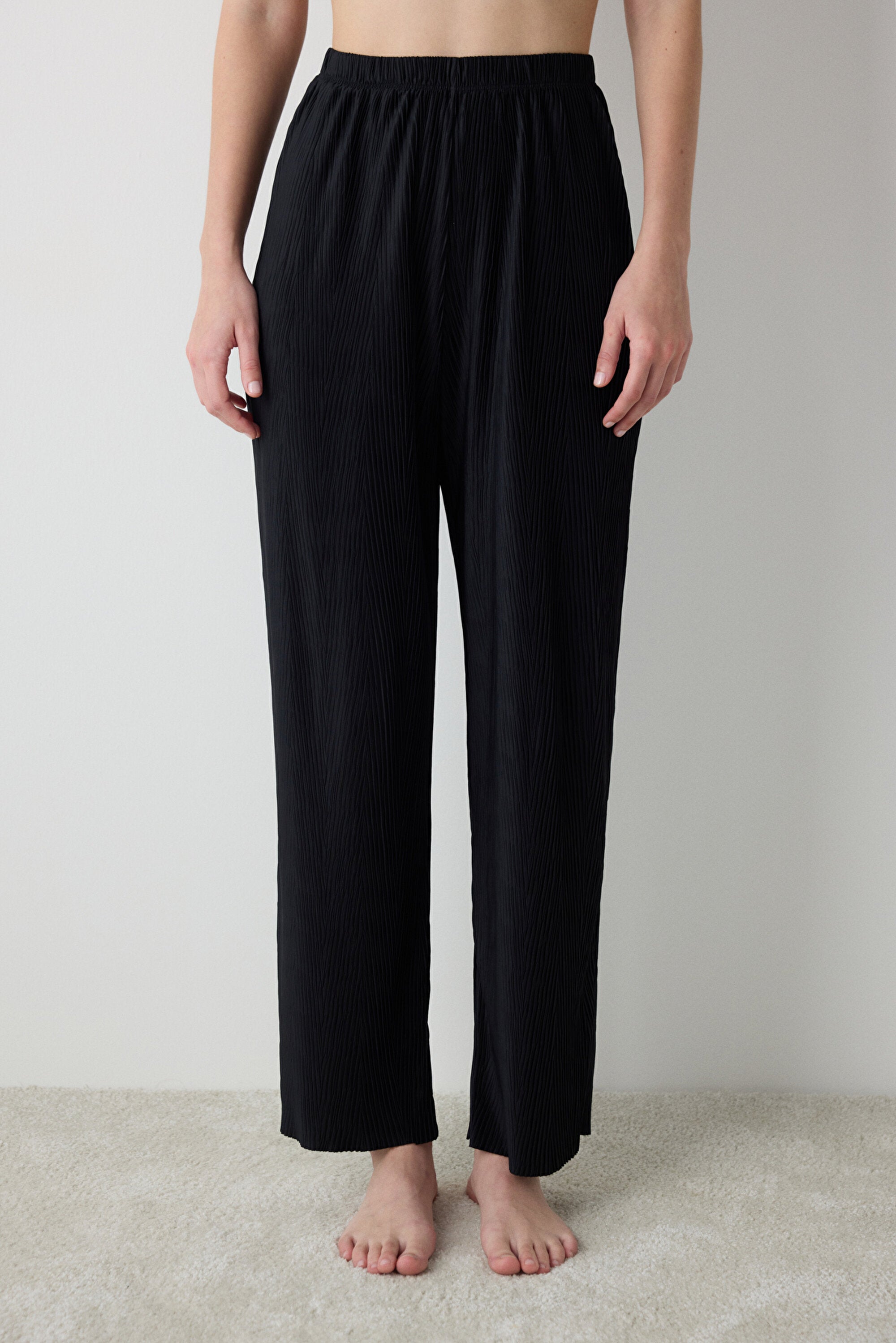 Fleur Black Trousers - Penti Loves Paris Collection